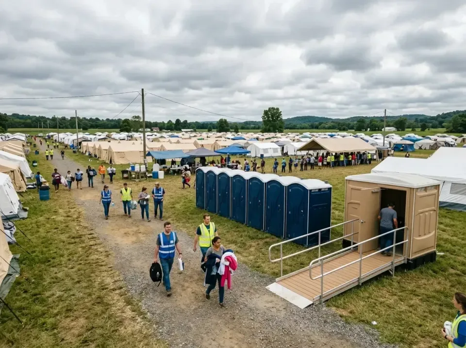disaster-relief-camp-restrooms-010 — frequently asked questions, Dumpster & Portable Bathrooms Rental in New Jersey